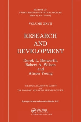 Research and Development Statistics by Wilson, R. a.