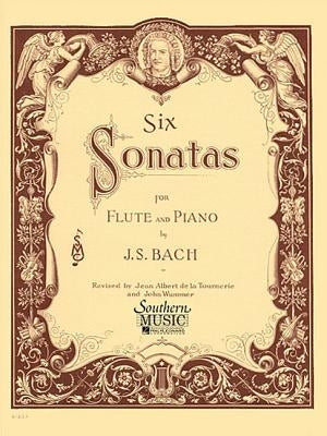 Six Sonatas: Flute by Bach, Johann Sebastian