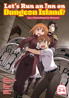 Let's Run an Inn on Dungeon Island! (in a World Ruled by Women) (Omnibus) Vol. 3-4 by Nagano, Bunzaburo