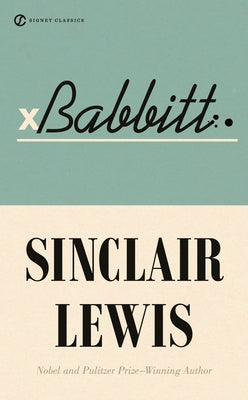 Babbitt by Lewis, Sinclair