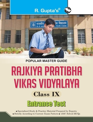 Rpvv: Rajkiya Pratibha Vikas Vidyalaya (Class IX) Entrance Exam Guide by Board, Rph Editorial