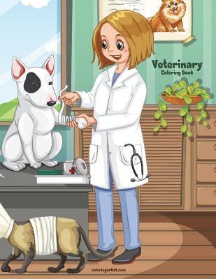 Veterinary Coloring Book 1 by Snels, Nick