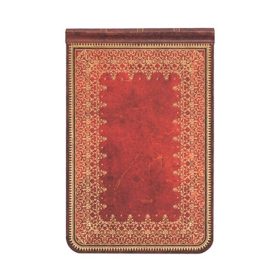 Foiled Mini Reporter Gridded Hardcover Journal, 192pg, 80gsm, Mini Reporters by Paperblanks (Old Leather Collection) by Paperblanks