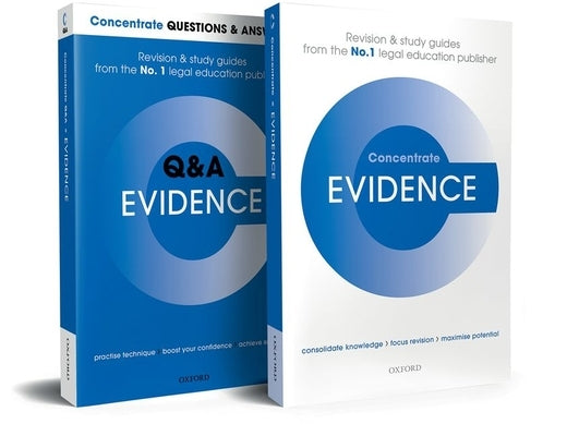 Evidence Revision Concentrate Pack: Law Revision and Study Guide by Spencer, Maureen