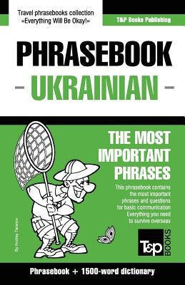 English-Ukrainian phrasebook and 1500-word dictionary by Taranov, Andrey