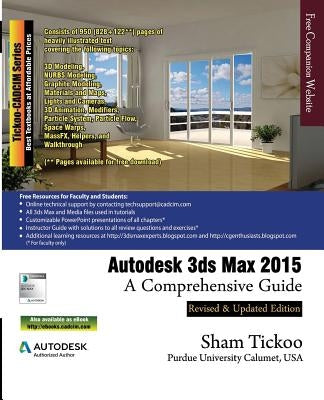 Autodesk 3ds Max 2015: A Comprehensive Guide by Technologies, Cadcim
