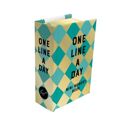 Mint Diamond Mini One Line a Day: A One-Year Memory Book by Chronicle Books