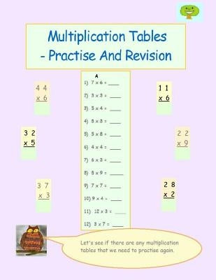 Multiplication Tables Practise And Revision by Dunne, Lorraine