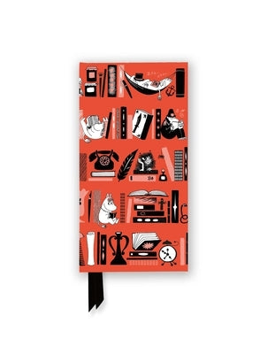 Moomin Bookshelves (Foiled Slimline Journal) by Flame Tree Studio