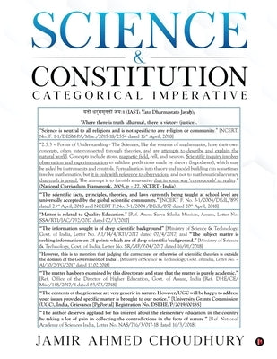 Science and Constitution: Categorical Imperative by Jamir Ahmed Choudhury