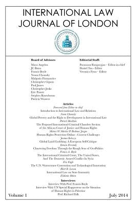International Law Journal of London: Volume 1, Edition 1 by International Law Journal of London