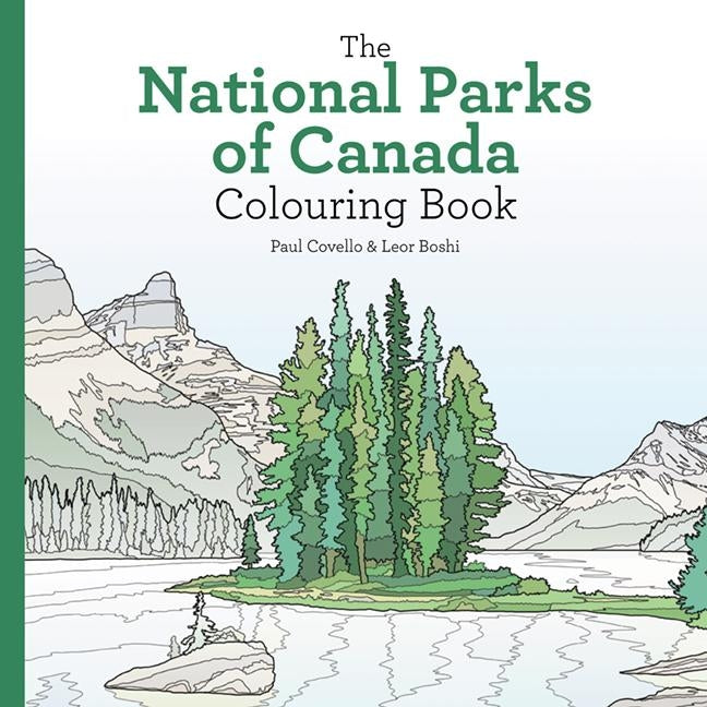 National Parks of Canada Colouring Book by Boshi, Leor