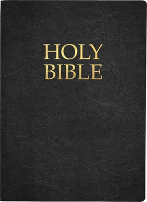 Kjver Holy Bible, Large Print, Black Genuine Leather, Thumb Index: (King James Version Easy Read, Red Letter, Premium Cowhide) by Whitaker House