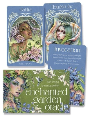 Enchanted Garden Oracle: Discover Earth's Secrets and Pearls of Wisdom by Cherub, Suzy