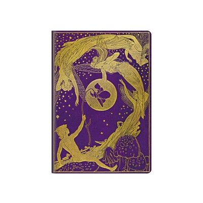Violet Fairy A5 Dot Grid Softcover Cahier, 80pg, 100gsm by Paperblanks (Lang's Fairy Books) by Paperblanks