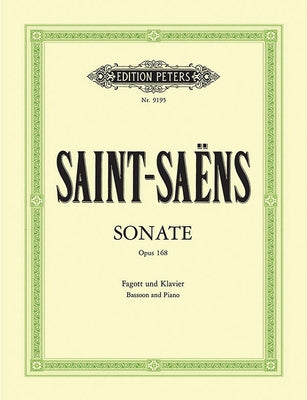 Bassoon Sonata Op. 168 by Saint-Saëns, Camille