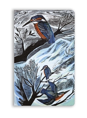 Angela Harding: Suffolk Kingfishers (Soft Touch Journal) by Flame Tree Studio