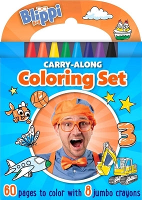 Blippi: Carry-Along Coloring Set by Editors of Studio Fun International