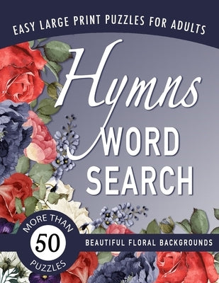 Hymns Word Search: A Large-Print Christian Puzzle Book for Senior Adults by Books, Sunny Street