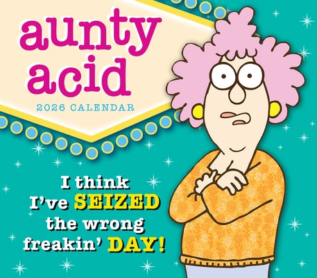 2026 Aunty Acid Boxed/Daily Calendar by Plaid Creations