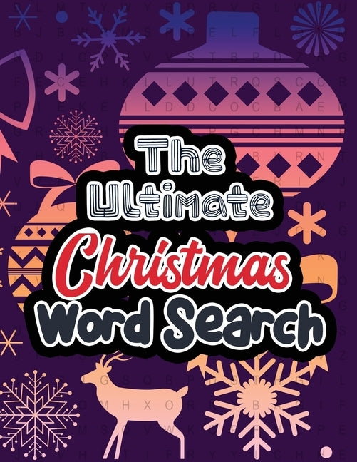 The Ultimate Christmas Word Search: Large Print Christmas Word Search Puzzle, Exercise Your Brain, Fun and Festive Word Search Puzzles Adult, Christma by Studio, Voloxx