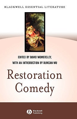 Restoration Comedy by Womersley, David