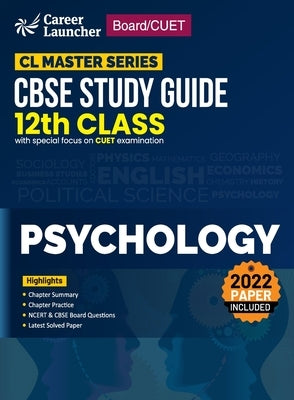 Board plus CUET 2023 CL Master Series - CBSE Study Guide - Class 12 - Psychology by G K Publications (P) Ltd