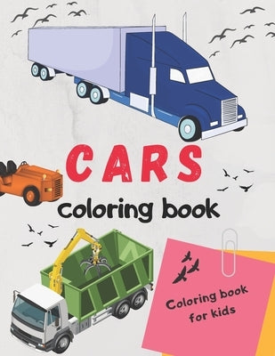 Cars coloring book: Coloring book for kids by Print, Dark Purple Pomegranate