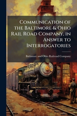 Communication of the Baltimore & Ohio Rail Road Company, in Answer to Interrogatories: Made by Order of the House of Delegates of the Tenth February. by Baltimore & Ohio Railroad Co