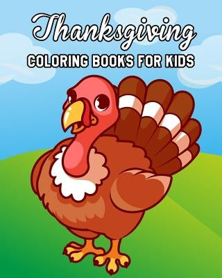 Thanksgiving Coloring Books For Kids by Chloe Red