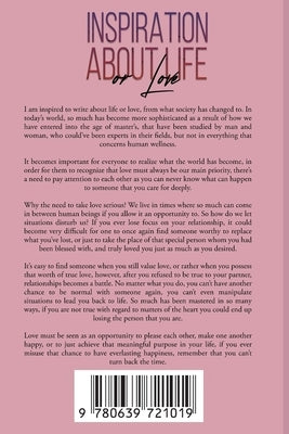 Inspiration About Life Or Love by Tshabangu, Sibusiso Malvin