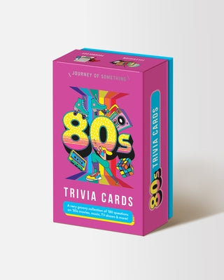 80s Trivia Card Game - Fun Adult Party Game by Something, Journey Of