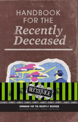 Beetlejuice: Handbook for the Recently Deceased Hardcover Ruled Journal by Insight Editions