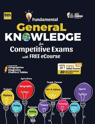 Fundamental General Knowledge for Competitive Exams with FREE eCourse 5th Edition by Disha Experts