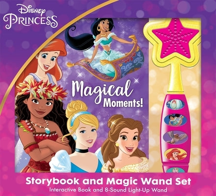 Disney Princess: Magical Moments! Storybook and Magic Wand Sound Book Set [With Battery] by Pi Kids