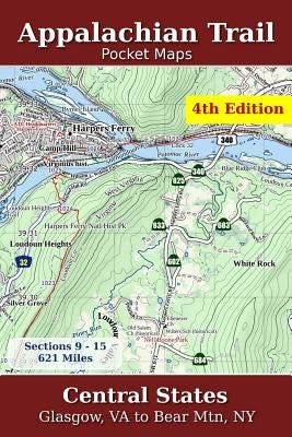 Appalachian Trail Pocket Maps - Central States by Parks, K. Scott