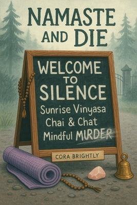 Namaste and Die: A Funny Cozy Murder Mystery at a Yoga Retreat. Enjoy a killer weekend of Silence, Secrets, and Savage Enlightenment. by Brightly, Cora