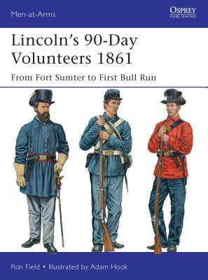 Lincoln's 90-Day Volunteers 1861: From Fort Sumter to First Bull Run by Field, Ron