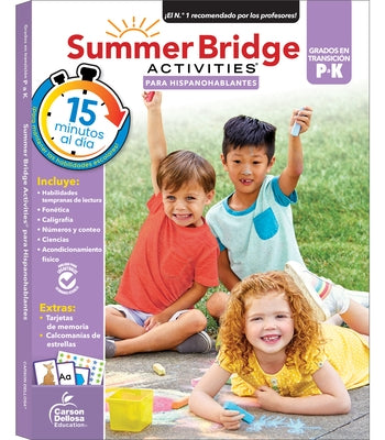 Summer Bridge Activities Spanish Prek-K, Grades Pk - K by Summer Bridge Activities