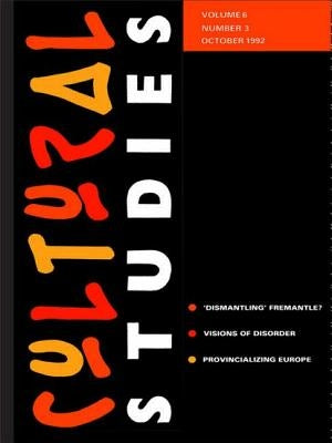 Cultural Studies: Volume 6, Issue 3 by Ang, Ien