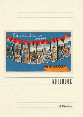Vintage Lined Notebook Greetings from Keansburg, New Jersey by Found Image Press