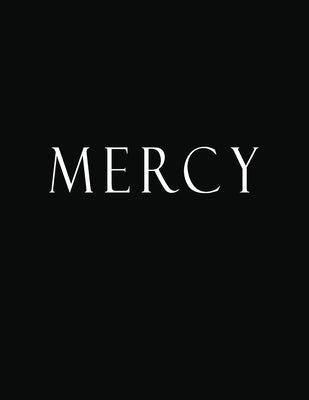 Mercy: Black and White Decorative Book to Stack Together on Coffee Tables, Bookshelves and Interior Design - Add Bookish Char by Decor, Bookish Charm