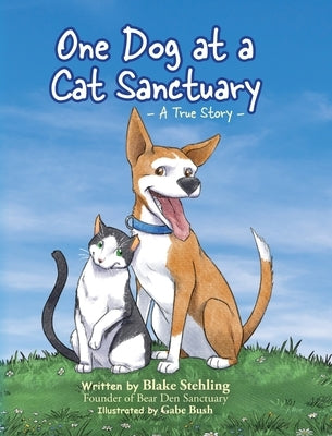 One Dog at a Cat Sanctuary by Stehling, Blake