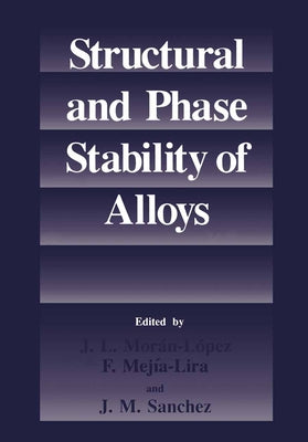 Moran Structural and Phase Sta, by Moran-Lopez, J. L.
