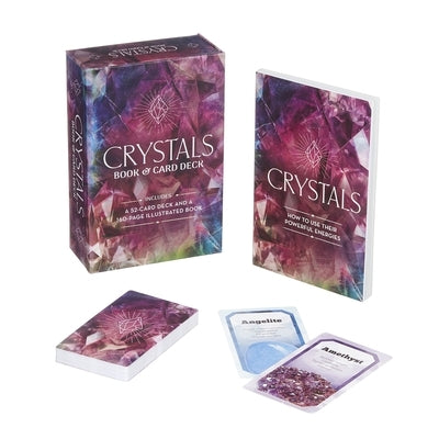 Crystals Book & Card Deck: Includes a 52-Card Deck and a 160-Page Illustrated Book by Anderson, Emily