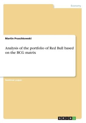 Analysis of the portfolio of Red Bull based on the BCG matrix by Pruschkowski, Martin