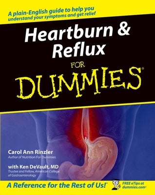Heartburn & Reflux for Dummies by Rinzler, Carol Ann