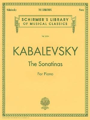 The Sonatinas: Schirmer Library of Classics Volume 2034 Piano Solo by Kabalevsky, Dmitri
