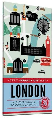 City Scratch-Off Map: London: A Sightseeing Scavenger Hunt by De Tessan, Christina Henry