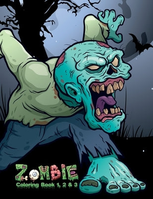 Zombie Coloring Book 1, 2 & 3 by Snels, Nick